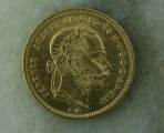 8 Forint/20 Frank 1877 KB