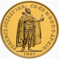 100 Koruny  FJ I 1907 výmena