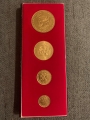 Karel IV. Československé Dukáty Sada zlatých mincí 600. výročie úmrtia 1978