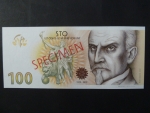 Pametný tisk z nevydanej 100 kč 2019, rašín, anulát, specimen A,B,C,D spolu Ks 4
