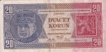20 Kč 1.10.1926