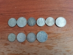 Strieborné mince Československa