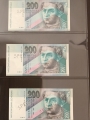 Kúpim 200 a 5000 Sk slovenský bankový vzor - specimen 1993 - 2008