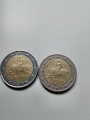 2€ mince r.2002 jedna z S, druhá bez - averz