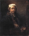 Rembrandt, autoportrét