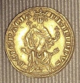 zlatá minca Filipa IV.