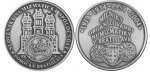 Medaila 70 rokov organizácie bratislavských numizmatikov
