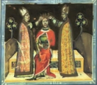 Imrichova korunovácia na stredovekej iluminácii