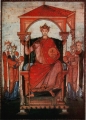 Oto II. (Miniatúra z „registrum gregorii“, okolo 983)