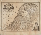Mapa republiky, publikovaná v roku 1658, autor Joannes Janssonius