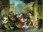 Geiserich pustoší Rím - Karl Briullov