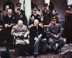 Churchill, Roosevelt a Stalin na Jalte