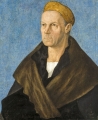 Jakob Fugger na portréte od Albrechta Dürera