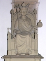 Socha Václava III. v Olomouci.